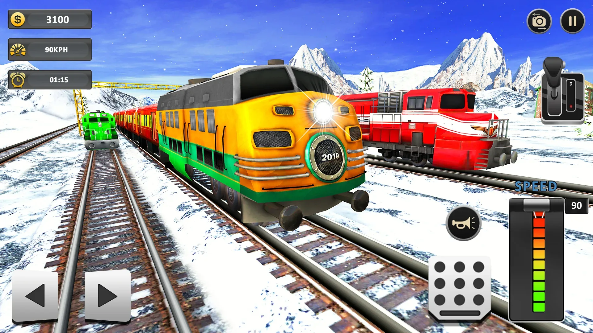Railway Train Game Simulator screenshot 5