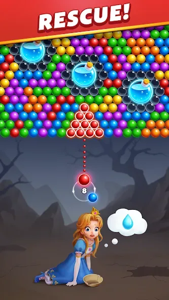 Bubble Shooter Royal Pop screenshot 1