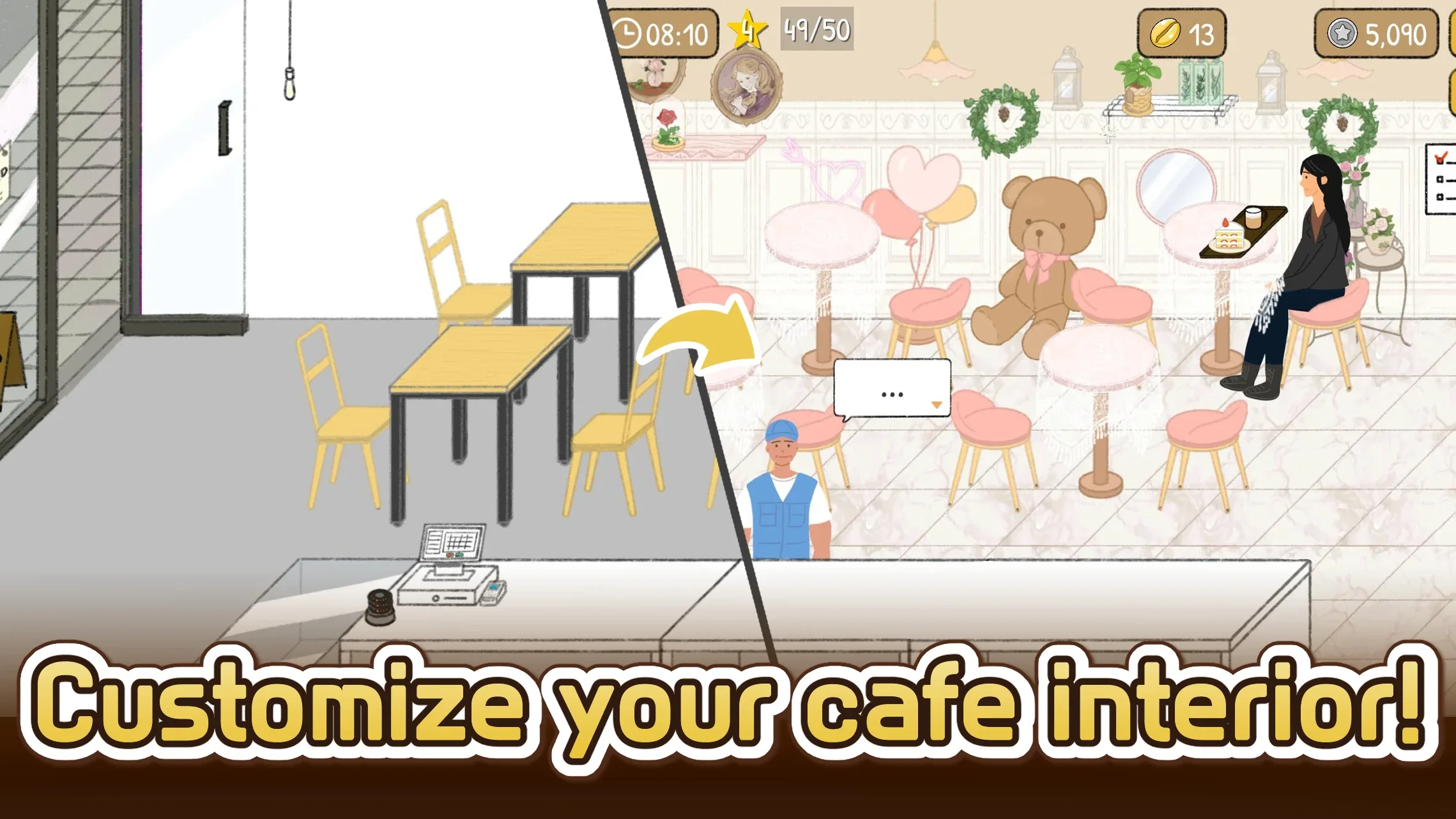 Tiny Coffee Shop Story screenshot 4