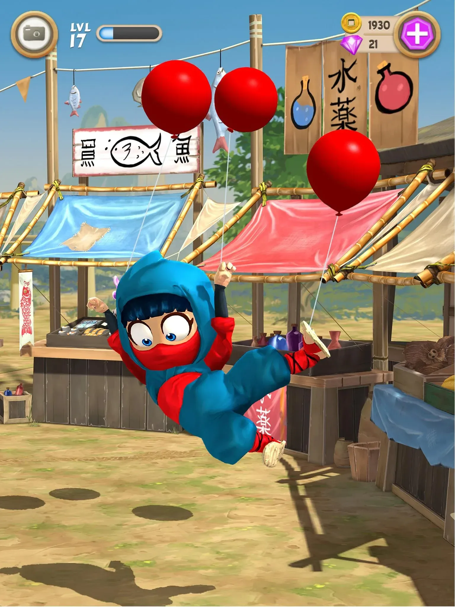 Clumsy Ninja APK screenshot 2