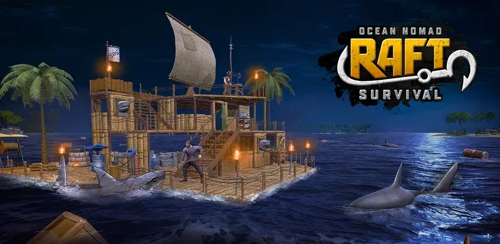 Raft Survival: Ocean Nomad screenshot 1