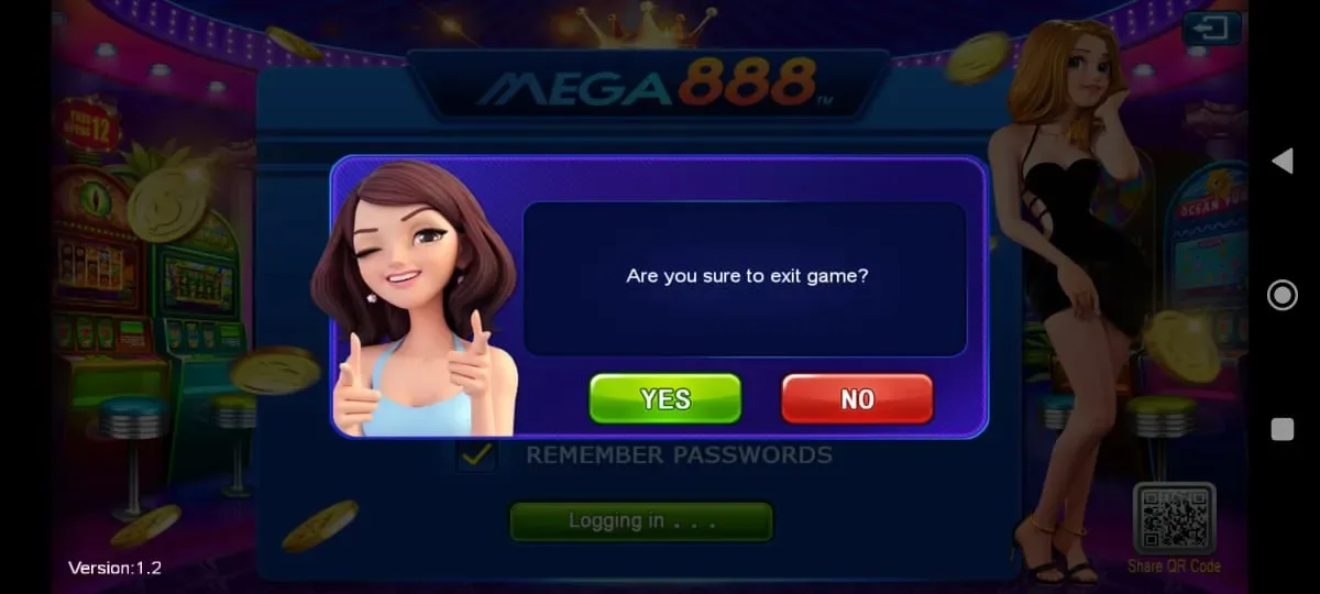 Mega 888 screenshot 2
