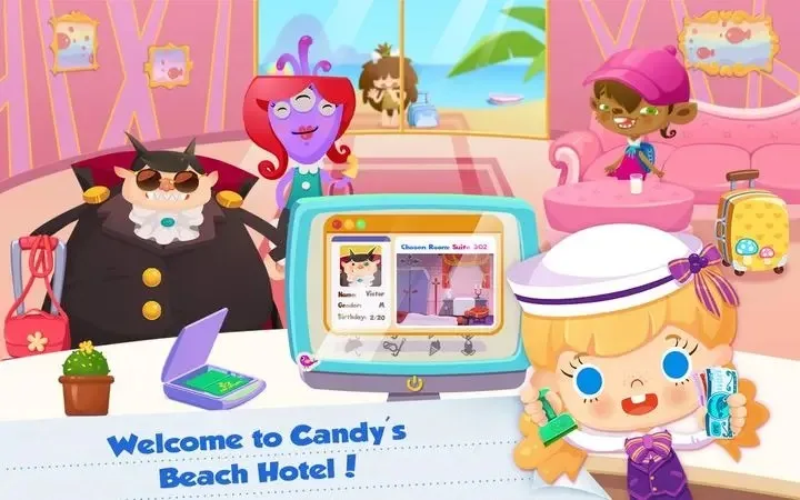 Candy's Vacation - Beach Hotel icon