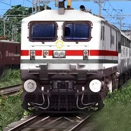 Indian Train Rail Simulator 3D icon