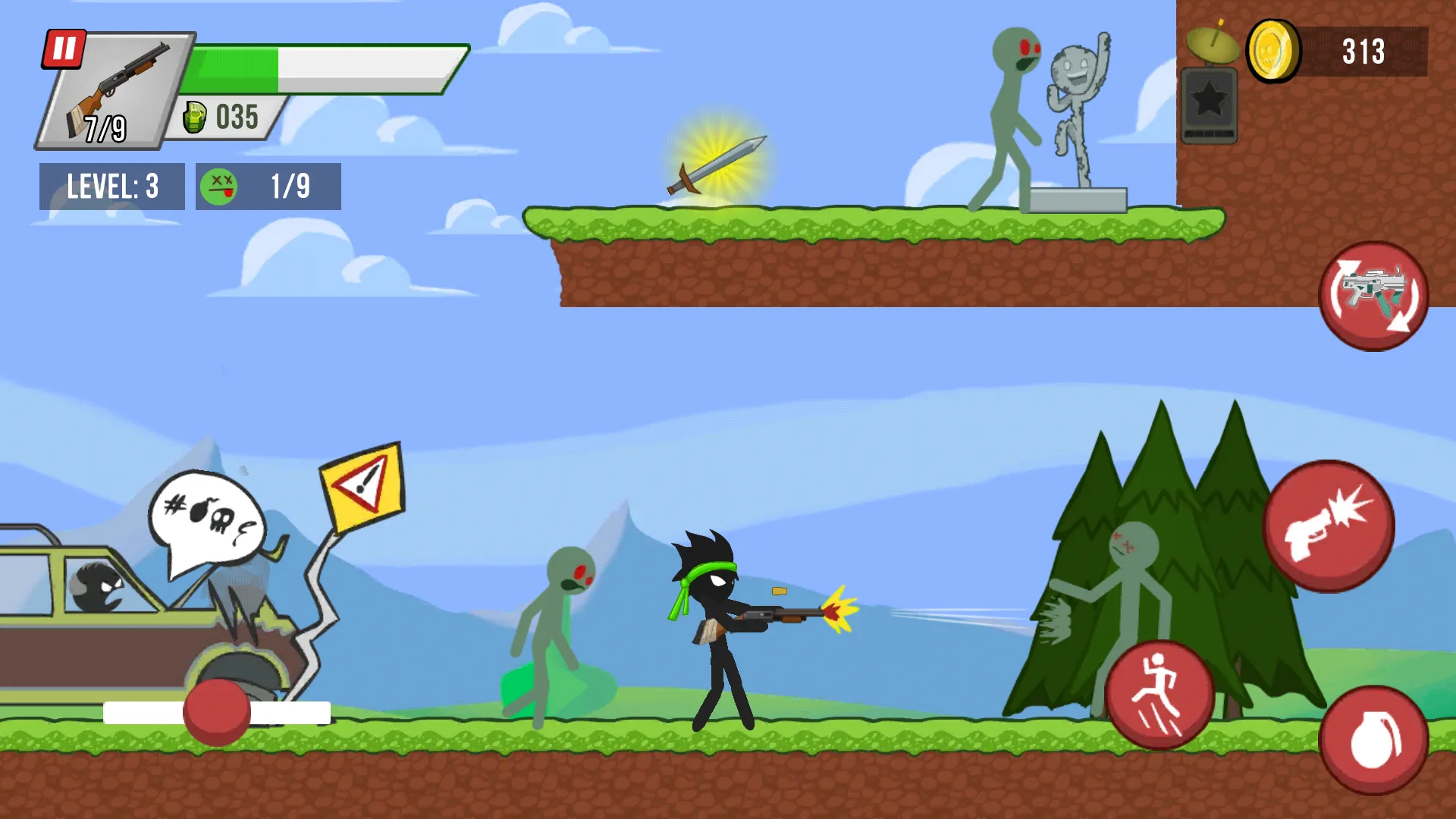 Stick vs Zombies Mod screenshot 5