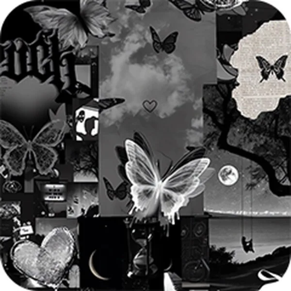 Black Art aesthetic Wallpaper (Android) icon