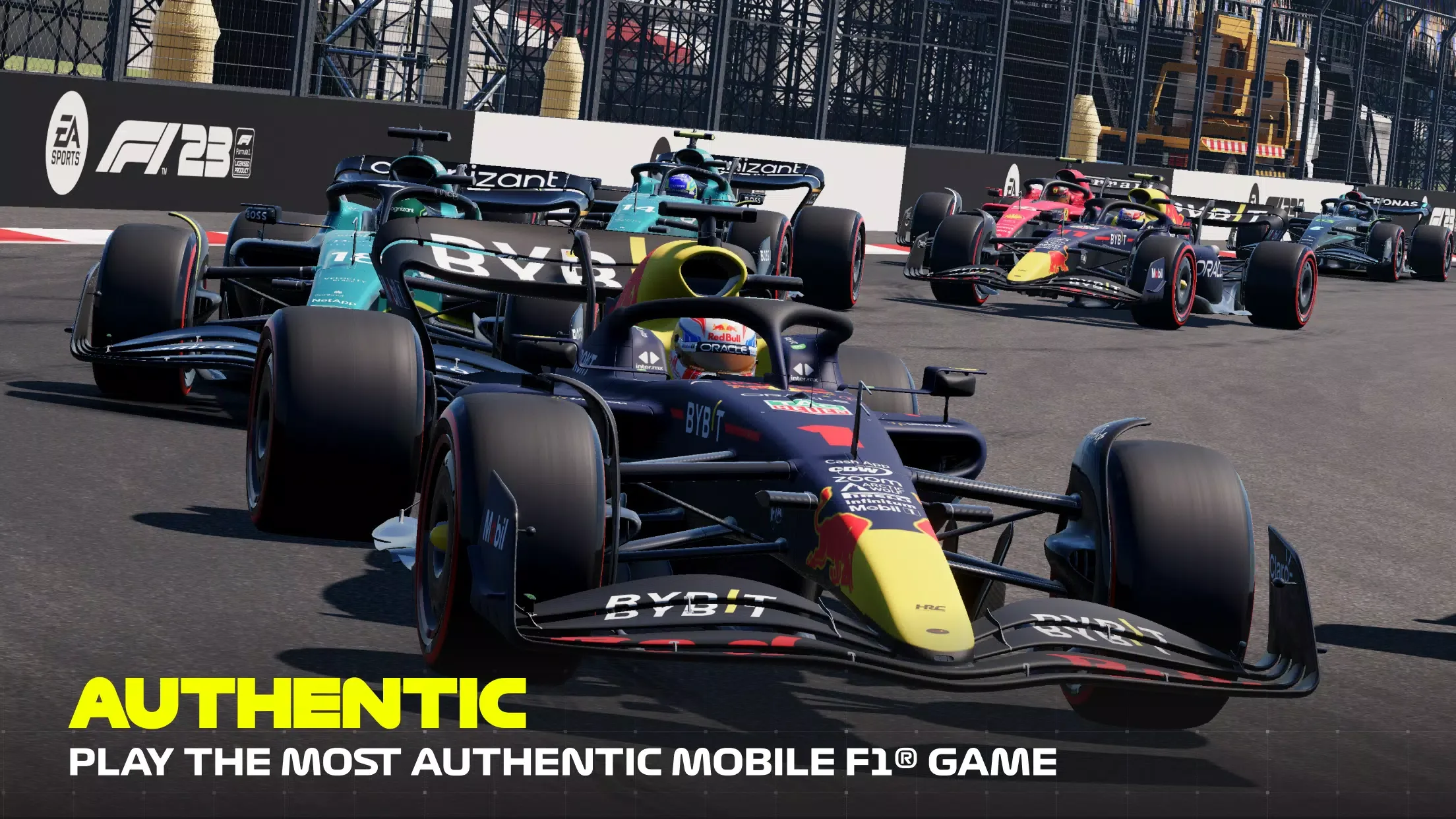F1 Mobile Racing screenshot 1