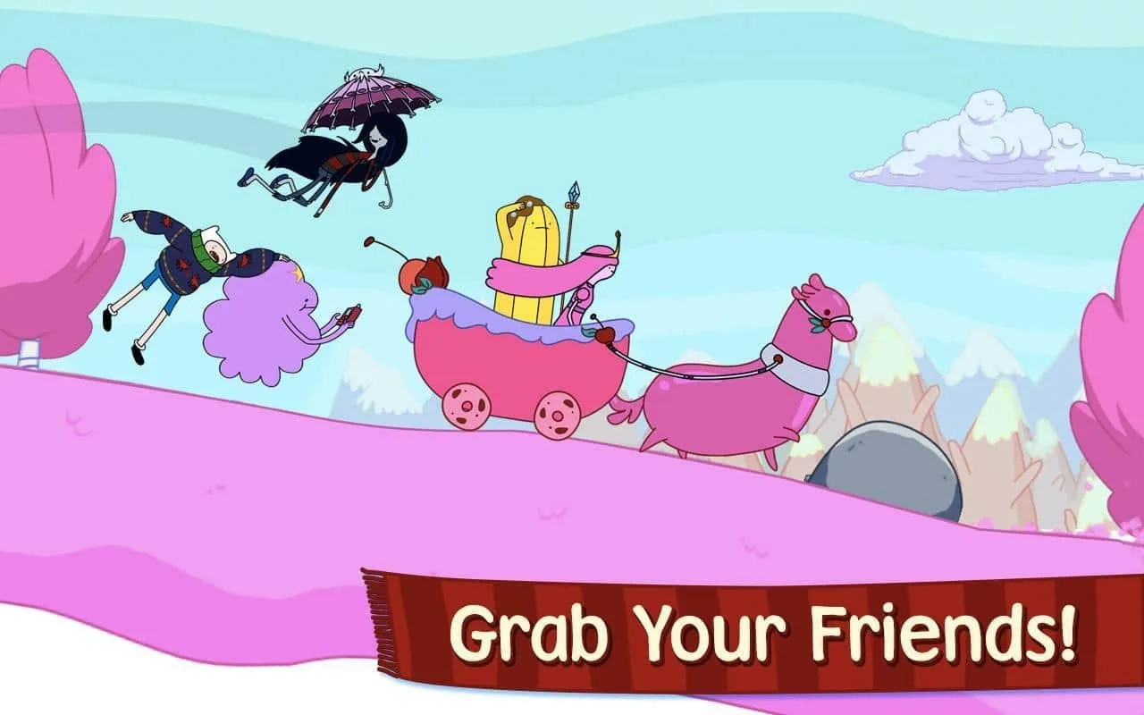 Ski Safari: Adventure Time screenshot 2