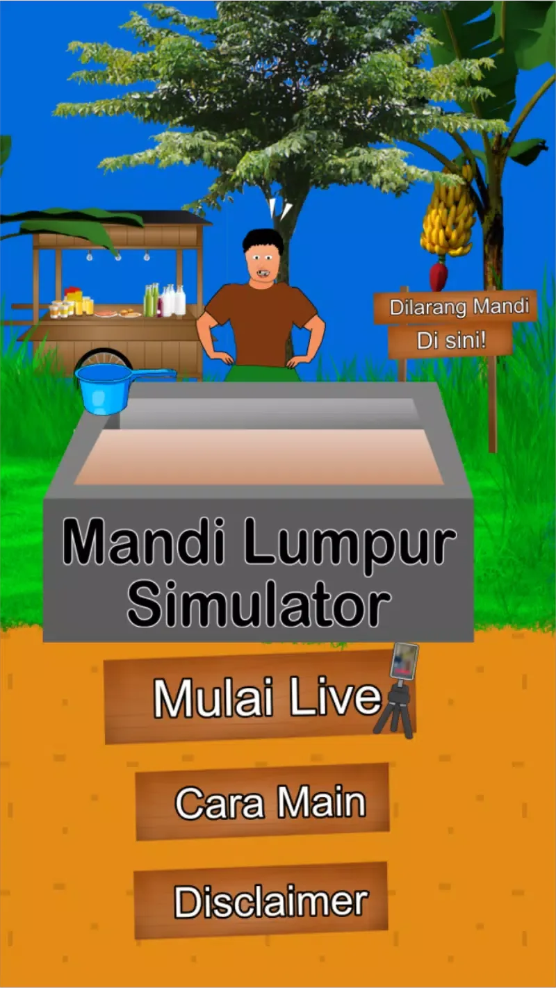 Mandi lumpur viral Simulator screenshot 2