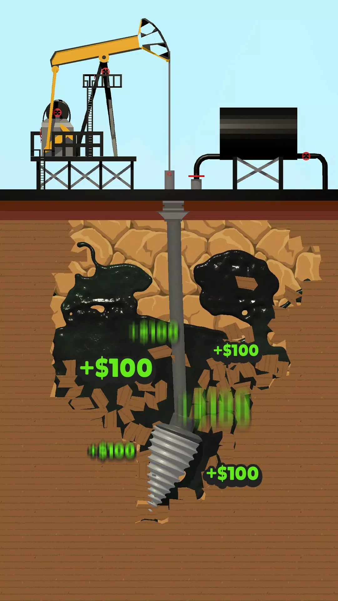 Drill & Collect: idle mine dig screenshot 1