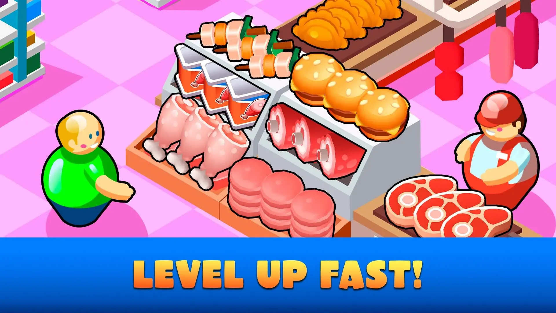 Idle Supermarket Tycoon screenshot 1