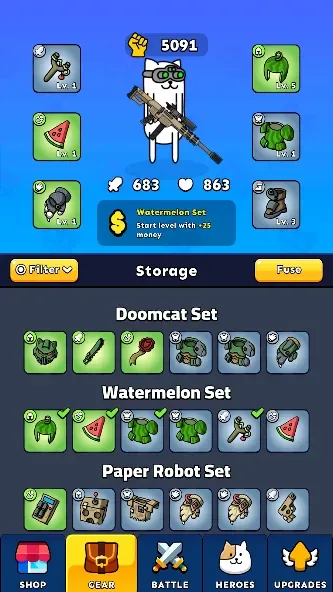 Gun Hero: Cat Survival screenshot 5