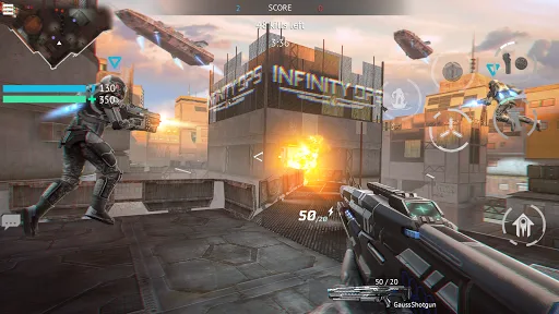 Infinity Ops: Cyberpunk FPS screenshot 2