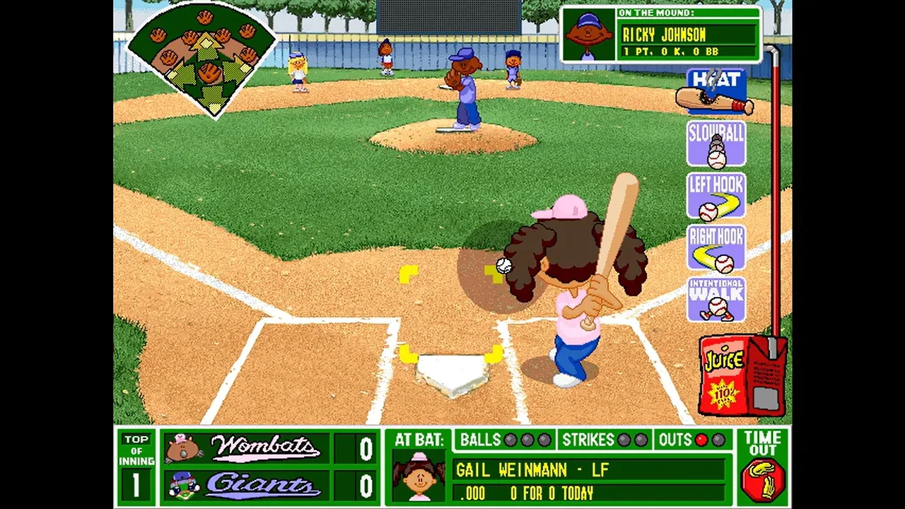 Backyard Baseball 97 screenshot 2