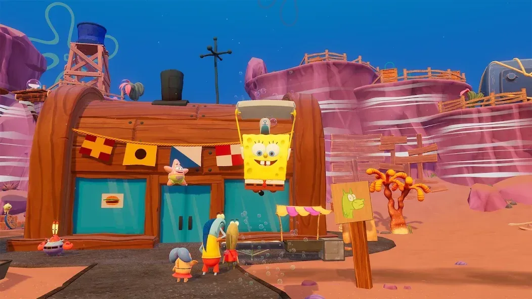 SpongeBob - The Cosmic Shake screenshot 1