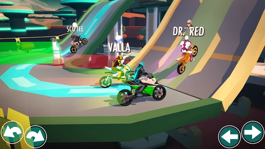 Gravity Rider: Space Bike Race screenshot 5