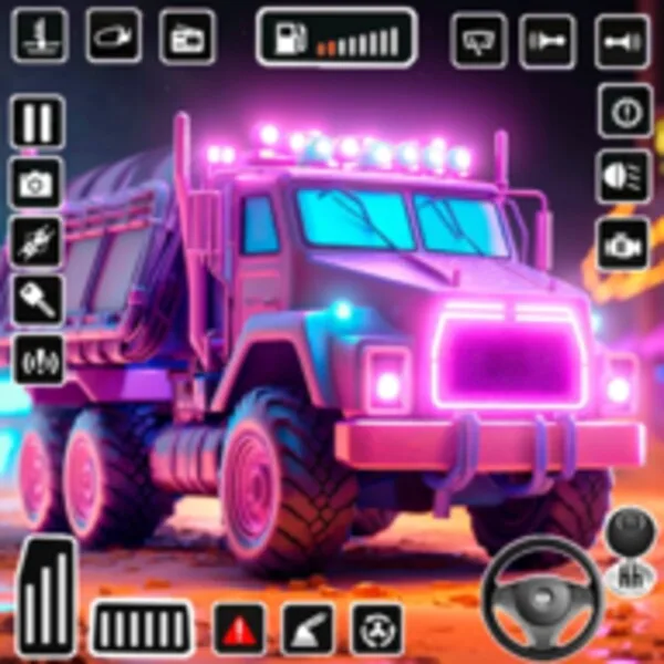 Kids Truck: Build Station Game (Android) icon