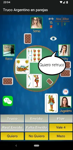 Argentinean truco screenshot 4