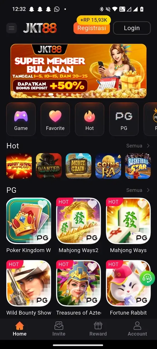 JKT88 icon