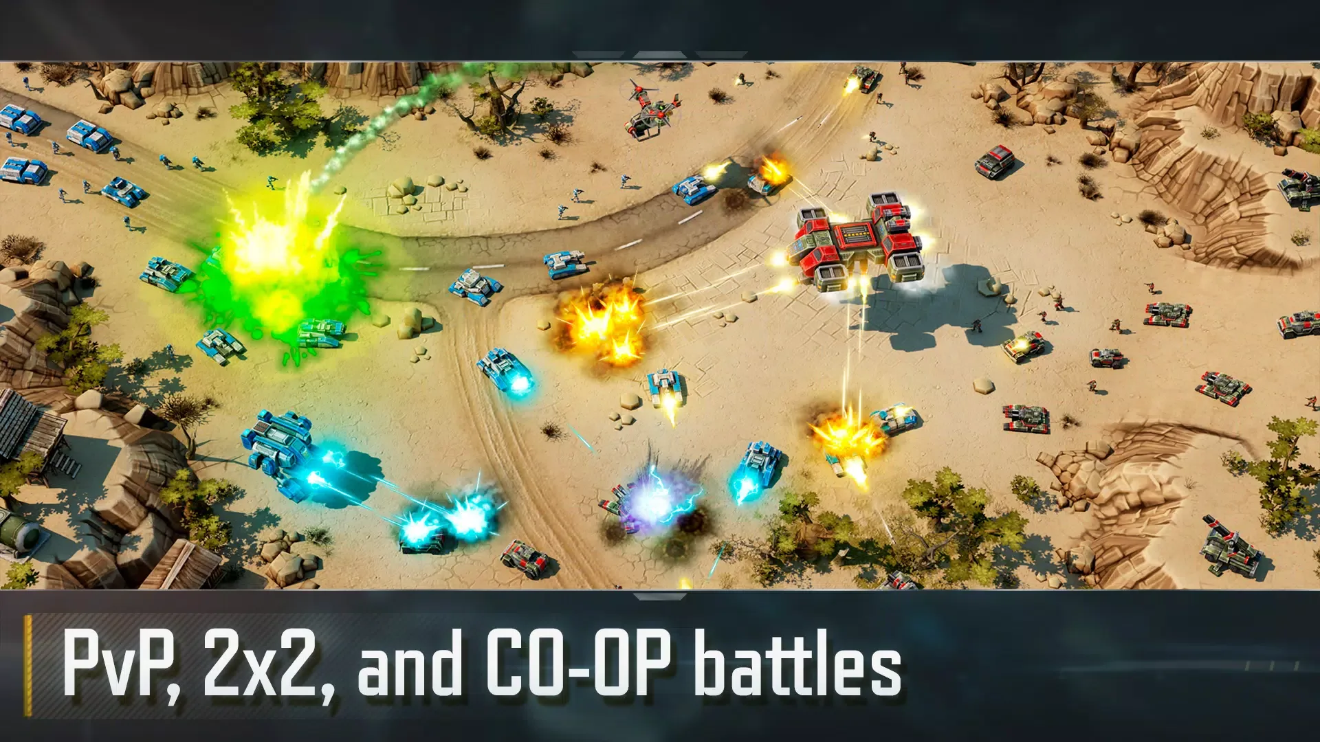 Art of War 3: Trò chơi chiến lược RTS screenshot 1