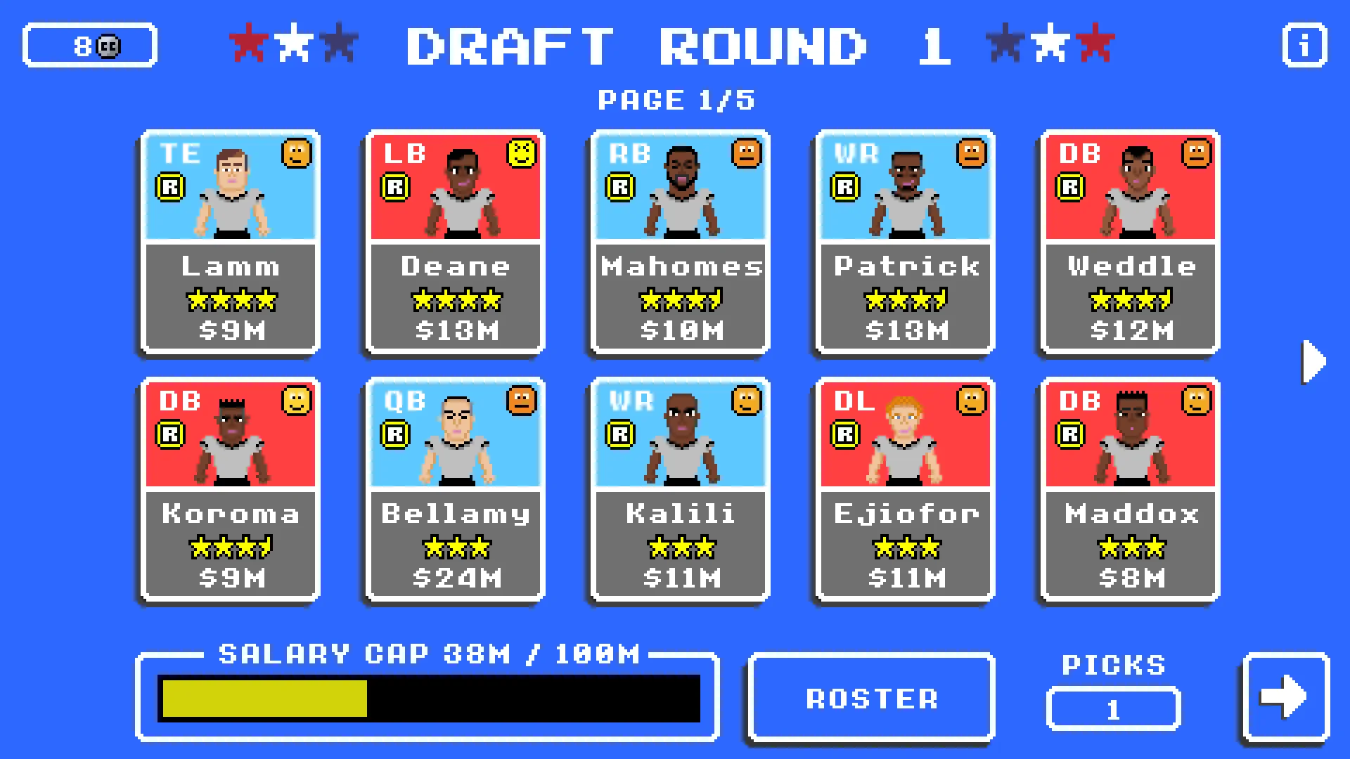 NFL Retro Bowl '26 screenshot 2