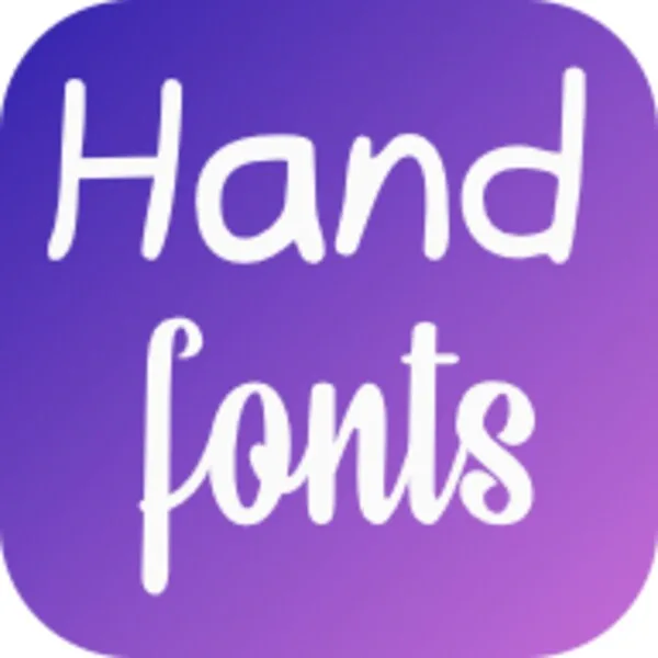 Hand Fonts (Android) icon