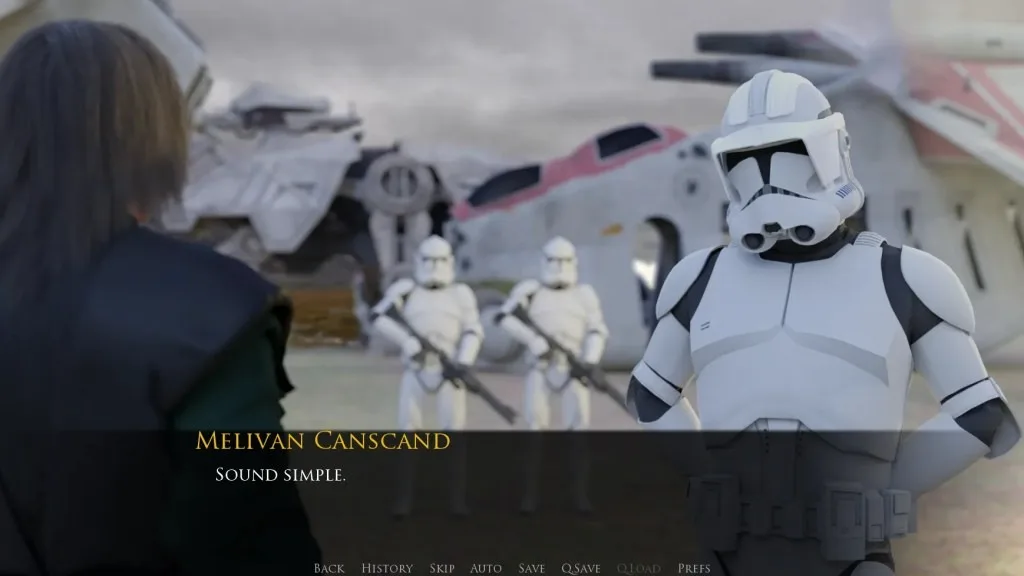 Star Warrior and Space Girls screenshot 2