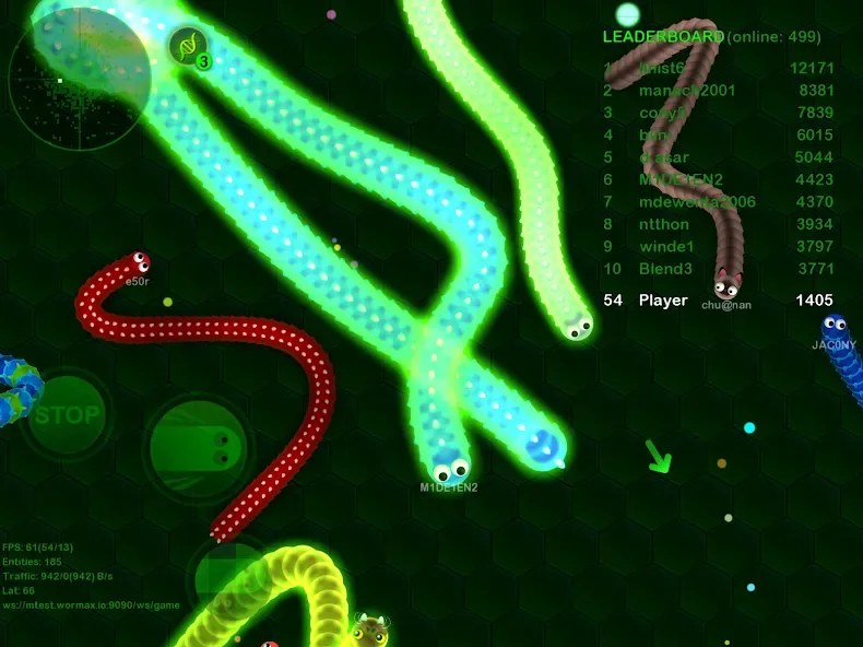 Wormax.io screenshot 5