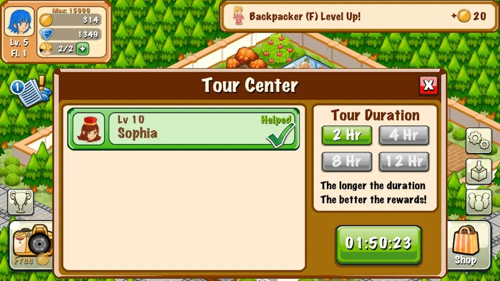 Hotel Story: Resort Simulation screenshot 4