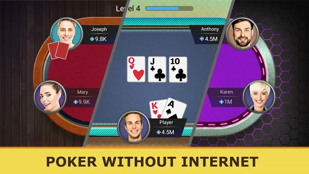 TEXAS HOLDEM POKER OFFLINE screenshot 2