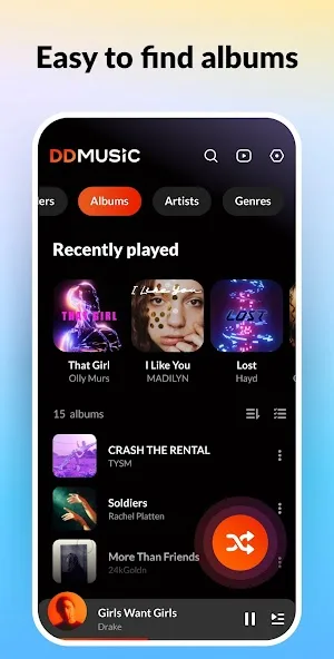 Music Player & MP3 - DDMusic screenshot 4