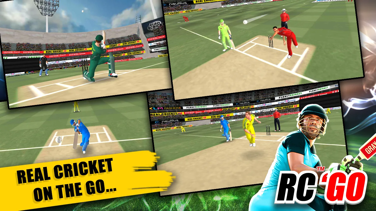 Real Cricket" GO screenshot 3