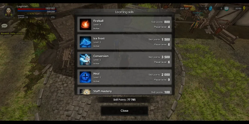 Kongardion: Fantasy Hero RPG screenshot 4