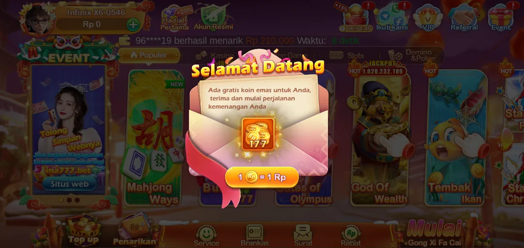 INA777 screenshot 3