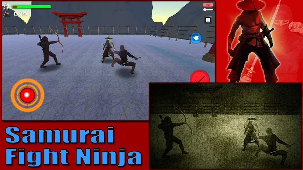 Samurai Fight Ninja screenshot 1