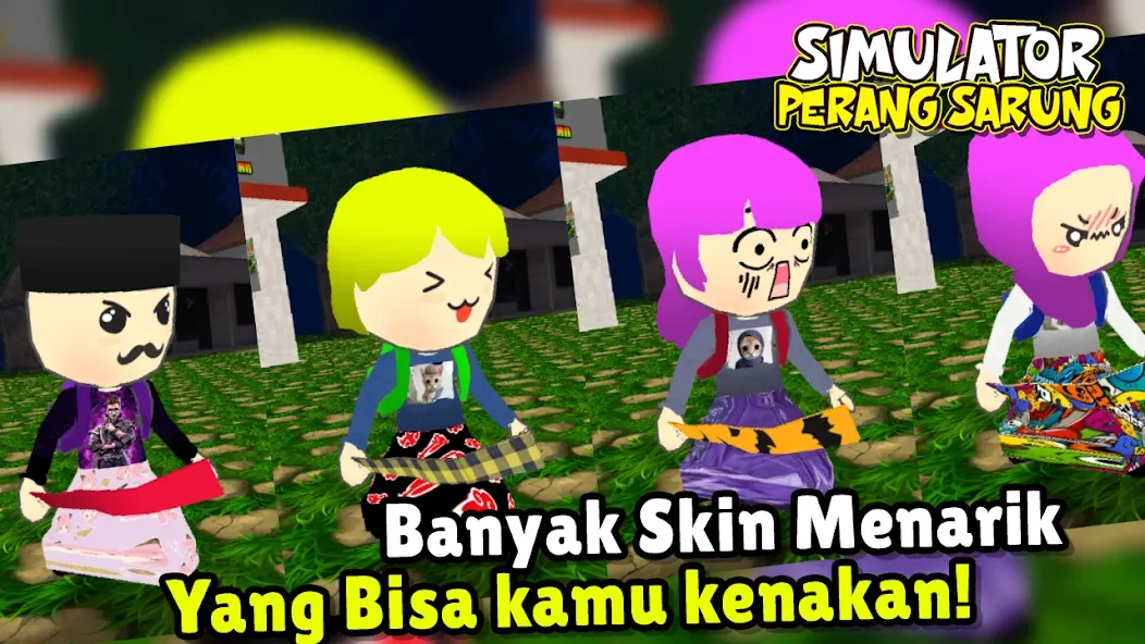 Simulator Perang Sarung 3D screenshot 3