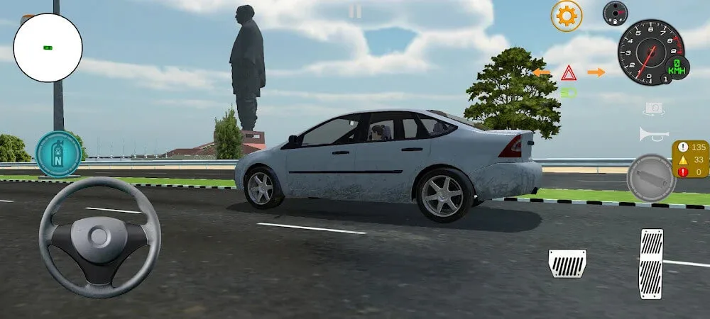 Real Indian Cars Simulator 3D screenshot 2