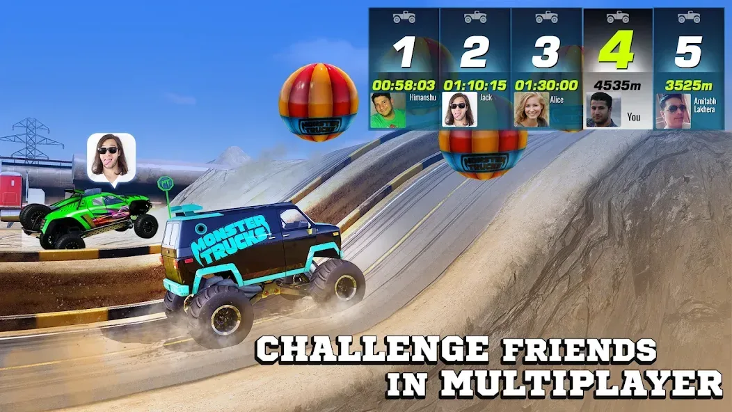 Monster Trucks Racing screenshot 1