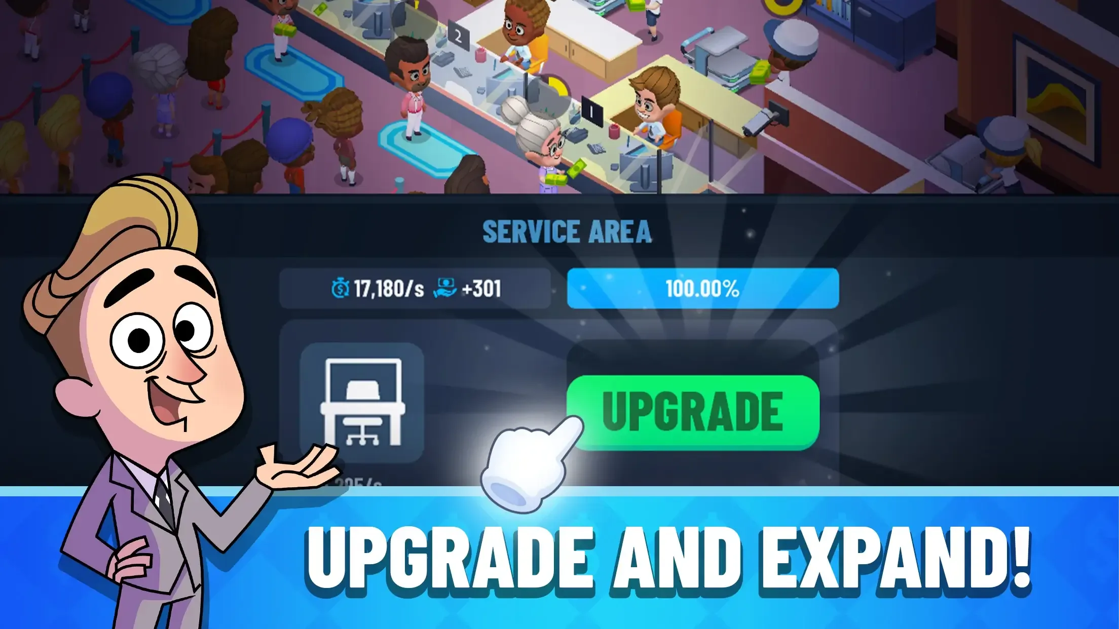 Idle Bank Tycoon screenshot 4