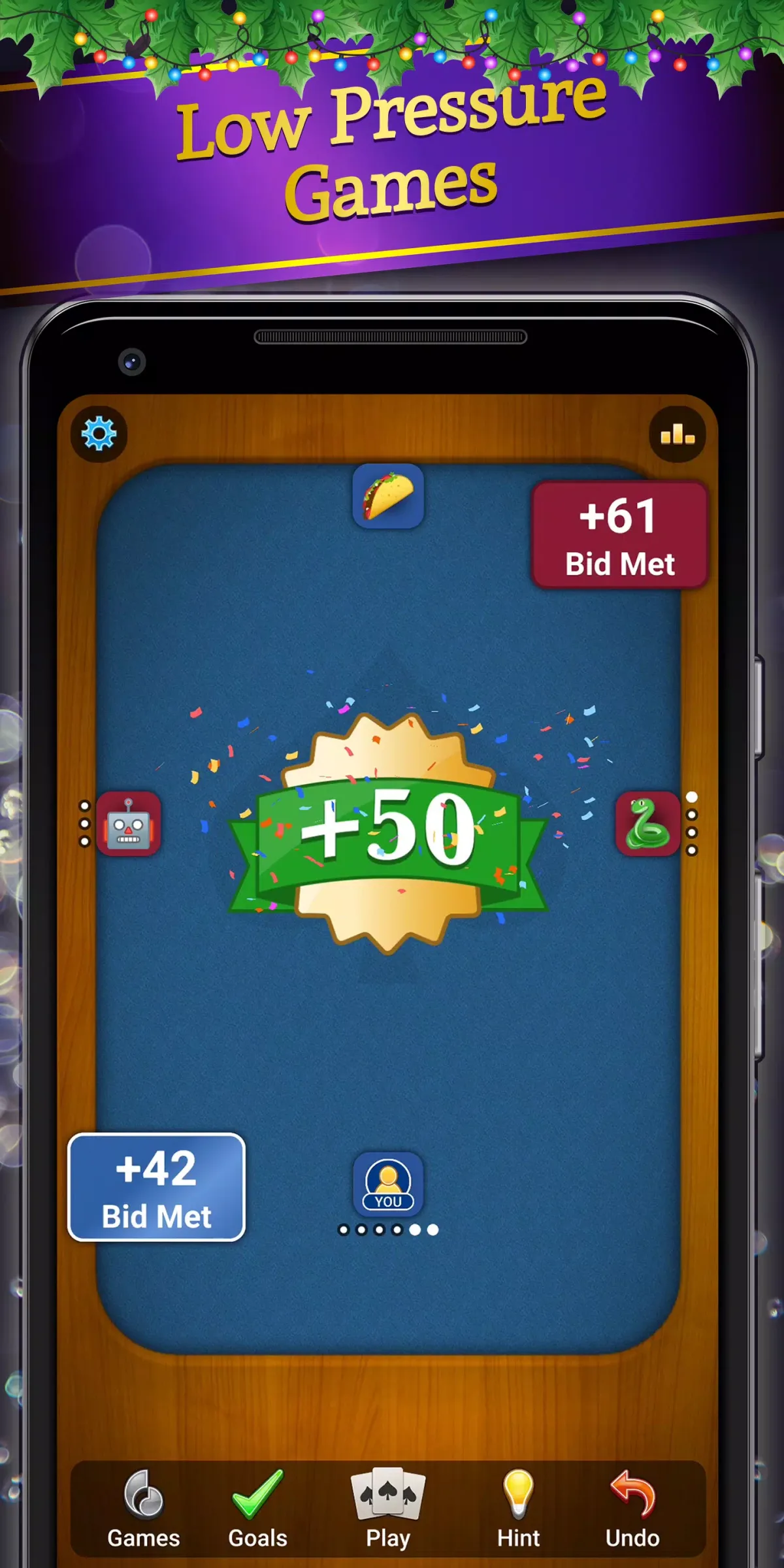 Spades card game online screenshot 3