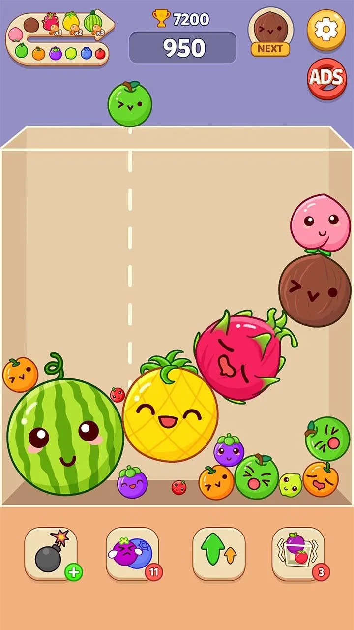 Fruit Drop Game screenshot 5
