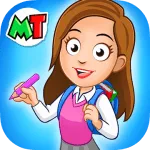 My Town: School icon