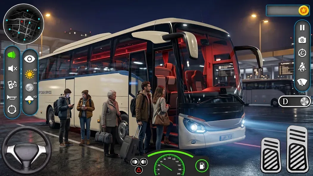 luxury Bus Driving : Bus Games screenshot 3