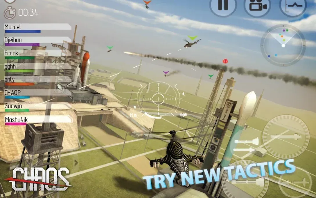 CHAOS Combat Helicopter HD #1 screenshot 4