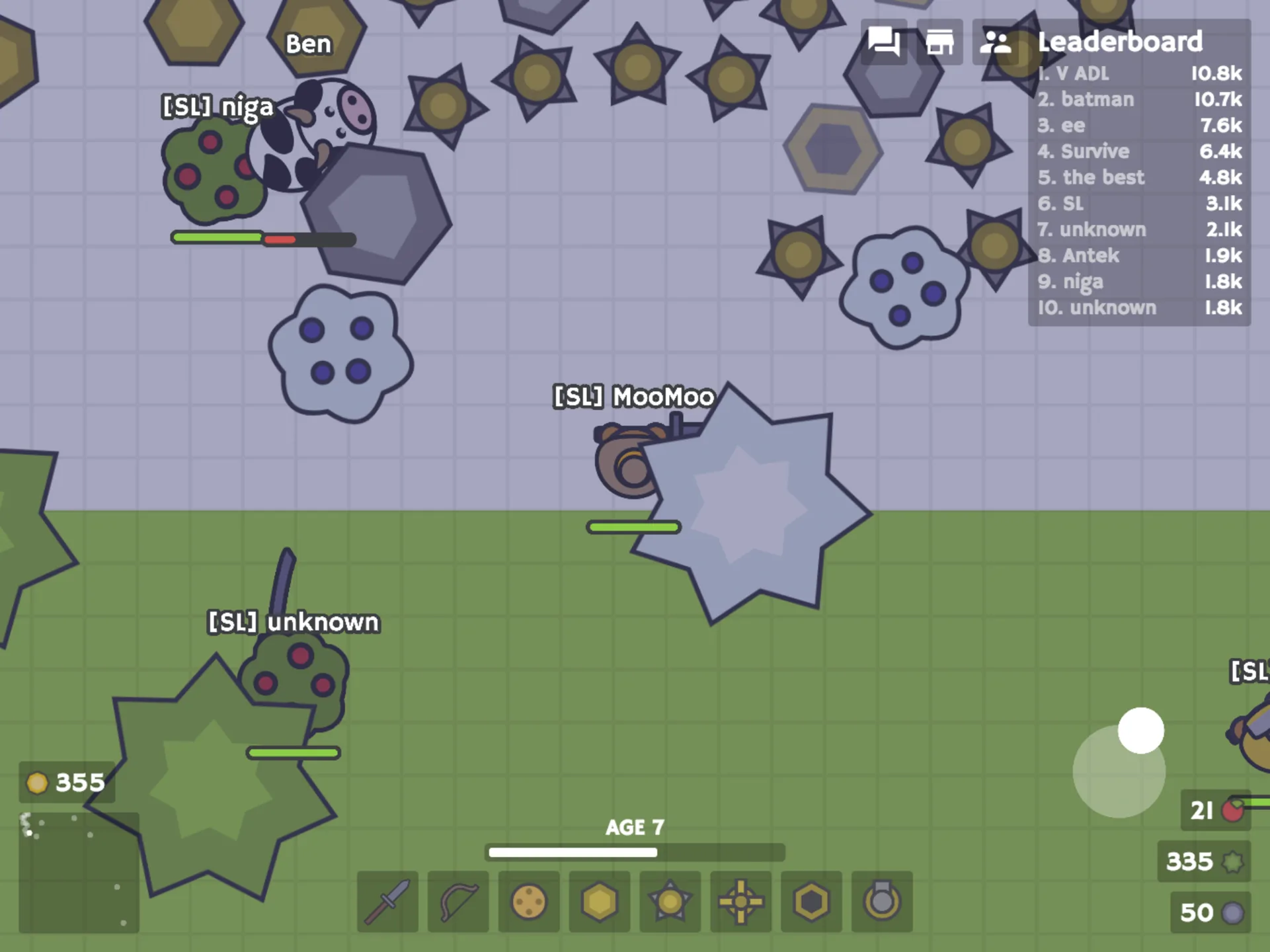 farming moomoo.io screenshot 3