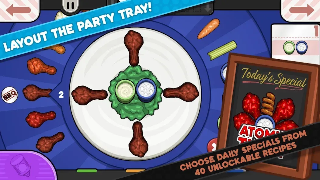 Papa's Wingeria To Go! screenshot 4