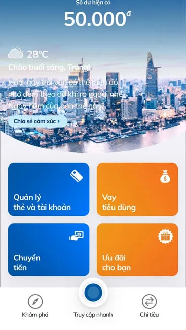 Sacombank Pay screenshot 1