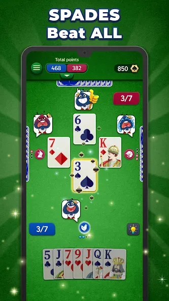 Spades Stars screenshot 3