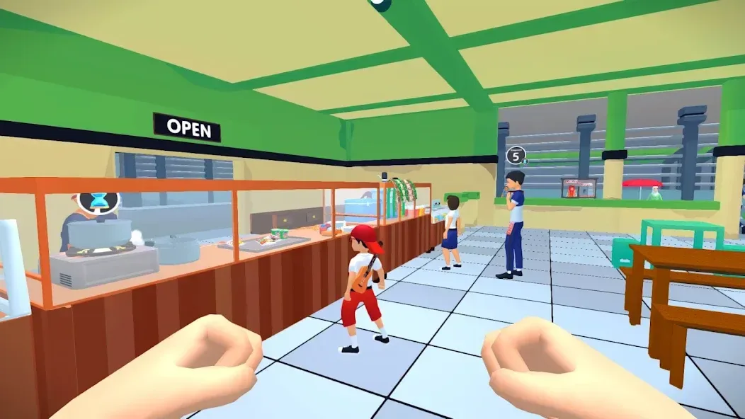 Kantin Sekolah Simulator icon