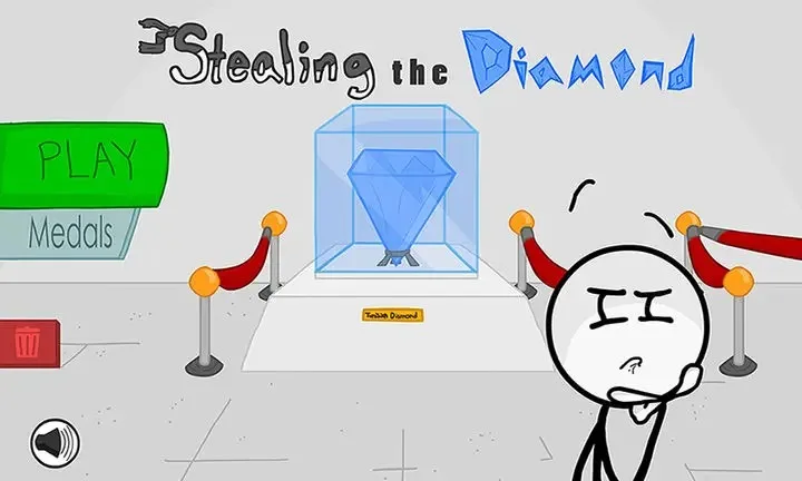 Stealing the Diamond, Funny screenshot 1